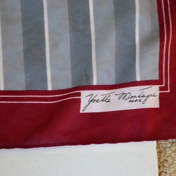 Vtg Yvette Montage  Paris Scarf - Picture 3 of 6
